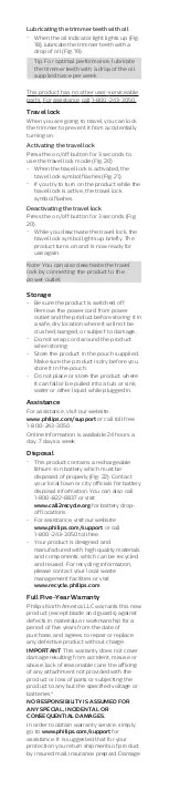 Preview for 6 page of Philips Norelco BT9810 User Manual