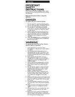 Preview for 2 page of Philips Norelco G480 User Manual