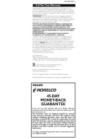 Preview for 15 page of Philips Norelco G480 User Manual