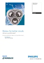 Philips Norelco HQ6/32 Brochure preview