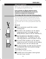 Предварительный просмотр 21 страницы Philips Norelco NT9130 Instruction Manual