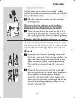 Предварительный просмотр 23 страницы Philips Norelco NT9130 Instruction Manual