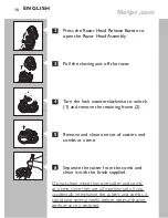 Preview for 17 page of Philips Norelco PT720 User Manual