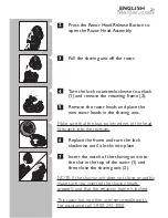 Preview for 20 page of Philips Norelco PT720 User Manual