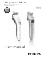 Philips Norelco QC5130 User Manual preview