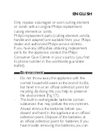 Preview for 29 page of Philips Norelco QC5350 Instruction Manual