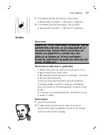 Предварительный просмотр 117 страницы Philips Norelco QP2630 User Manual