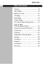 Preview for 7 page of Philips NORELCO S5540 Manual