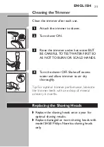 Preview for 25 page of Philips NORELCO S5540 Manual