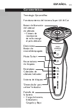 Preview for 35 page of Philips NORELCO S5540 Manual