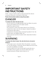 Preview for 6 page of Philips NORELCO S6540 Manual