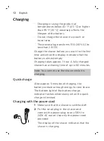 Preview for 12 page of Philips NORELCO S6540 Manual