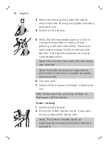 Preview for 16 page of Philips NORELCO S6540 Manual