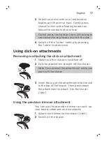 Preview for 17 page of Philips NORELCO S6540 Manual