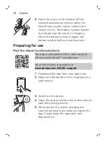 Preview for 16 page of Philips NORELCO S7000 Manual