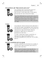 Preview for 53 page of Philips NORELCO S7000 Manual