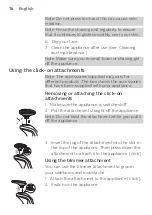 Preview for 16 page of Philips Norelco S7720 User Manual