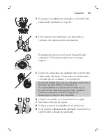 Preview for 55 page of Philips Norelco S8950 Manual