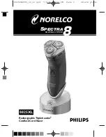 Philips Norelco Spectra 8 8825XL User Manual preview