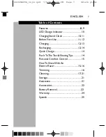 Preview for 7 page of Philips Norelco Spectra 8 8825XL User Manual