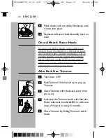 Preview for 20 page of Philips Norelco Spectra 8 8825XL User Manual