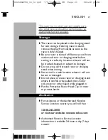 Preview for 21 page of Philips Norelco Spectra 8 8825XL User Manual