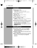 Preview for 22 page of Philips Norelco Spectra 8 8825XL User Manual