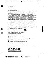 Preview for 24 page of Philips Norelco Spectra 8 8825XL User Manual