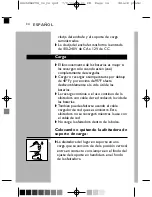 Preview for 34 page of Philips Norelco Spectra 8 8825XL User Manual