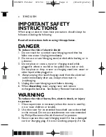 Preview for 4 page of Philips Norelco Spectra 8865XL User Manual