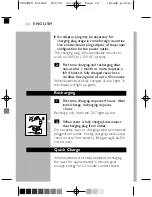 Preview for 14 page of Philips Norelco Spectra 8865XL User Manual