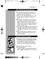 Preview for 15 page of Philips Norelco Spectra 8865XL User Manual