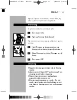 Preview for 17 page of Philips Norelco Spectra 8865XL User Manual