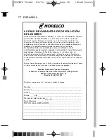 Preview for 28 page of Philips Norelco Spectra 8865XL User Manual