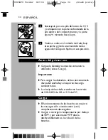 Preview for 34 page of Philips Norelco Spectra 8865XL User Manual