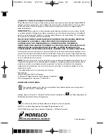 Preview for 48 page of Philips Norelco Spectra 8865XL User Manual