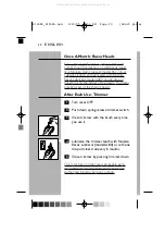 Preview for 20 page of Philips Norelco Speed-XL 8140XL Manual