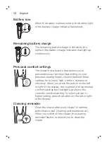 Preview for 12 page of Philips Norelco SW9700 User Manual