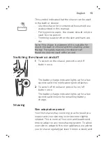 Preview for 15 page of Philips Norelco SW9700 User Manual