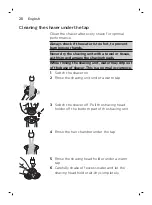 Preview for 20 page of Philips Norelco SW9700 User Manual