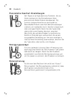 Preview for 58 page of Philips Norelco SW9700 User Manual