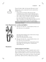 Preview for 61 page of Philips Norelco SW9700 User Manual