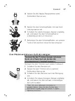 Preview for 67 page of Philips Norelco SW9700 User Manual