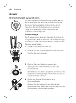 Preview for 68 page of Philips Norelco SW9700 User Manual