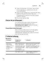 Preview for 73 page of Philips Norelco SW9700 User Manual