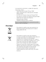 Preview for 97 page of Philips Norelco SW9700 User Manual