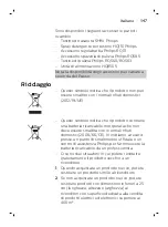 Preview for 147 page of Philips Norelco SW9700 User Manual