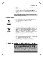 Preview for 287 page of Philips Norelco SW9700 User Manual