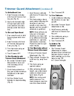 Preview for 10 page of Philips Norelco T-5600 Instructions For Use Manual