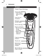 Предварительный просмотр 6 страницы Philips Norelco User Manual